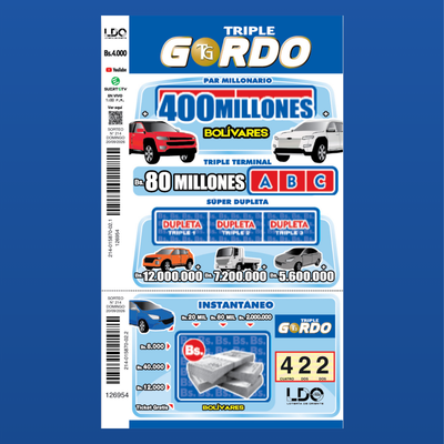 Boleto Digital Bolívares